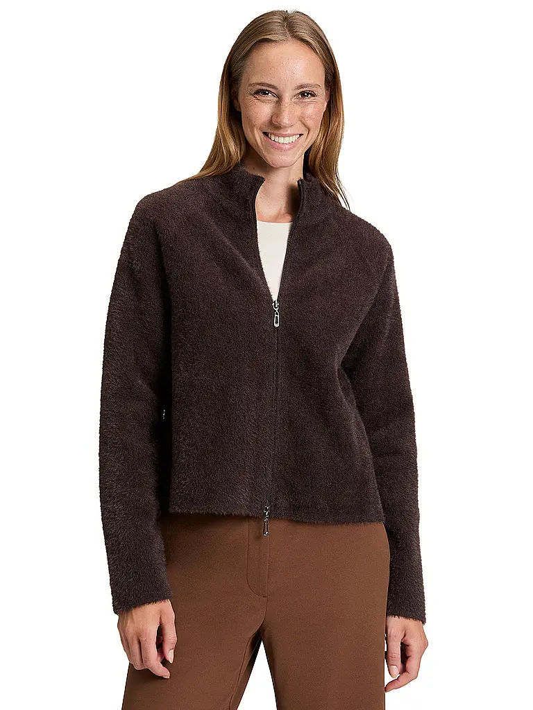 BETTY BARCLAY | Cardigan aspect fourrure | 