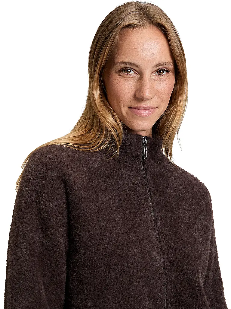 BETTY BARCLAY | Cardigan aspect fourrure | 