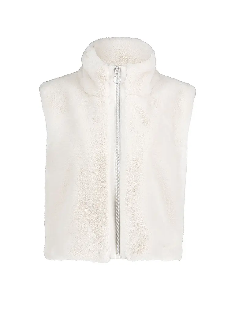 BETTY BARCLAY | Gilet aspect fourrure | beige
