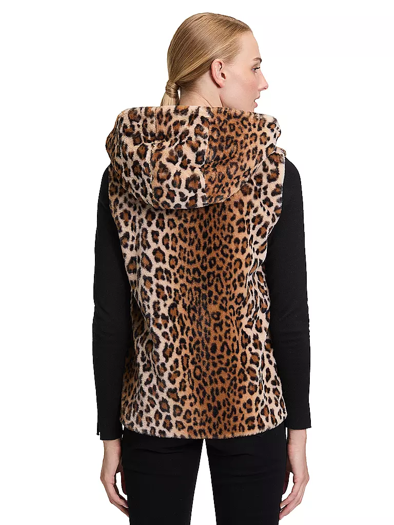 BETTY BARCLAY | Gilet aspect fourrure | 