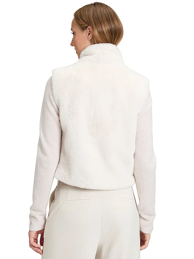 BETTY BARCLAY | Gilet aspect fourrure | 
