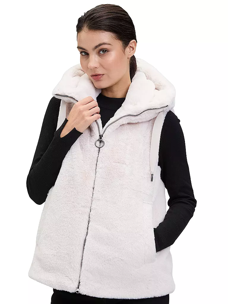 BETTY BARCLAY | Gilet aspect fourrure | 
