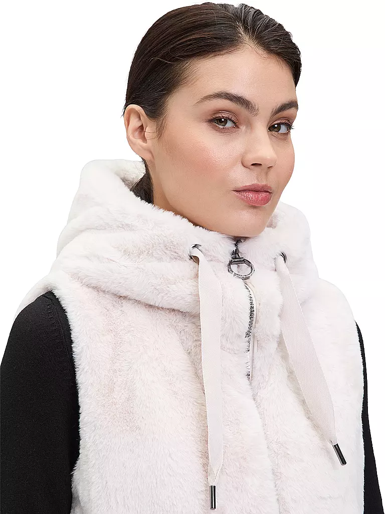 BETTY BARCLAY | Gilet aspect fourrure | 