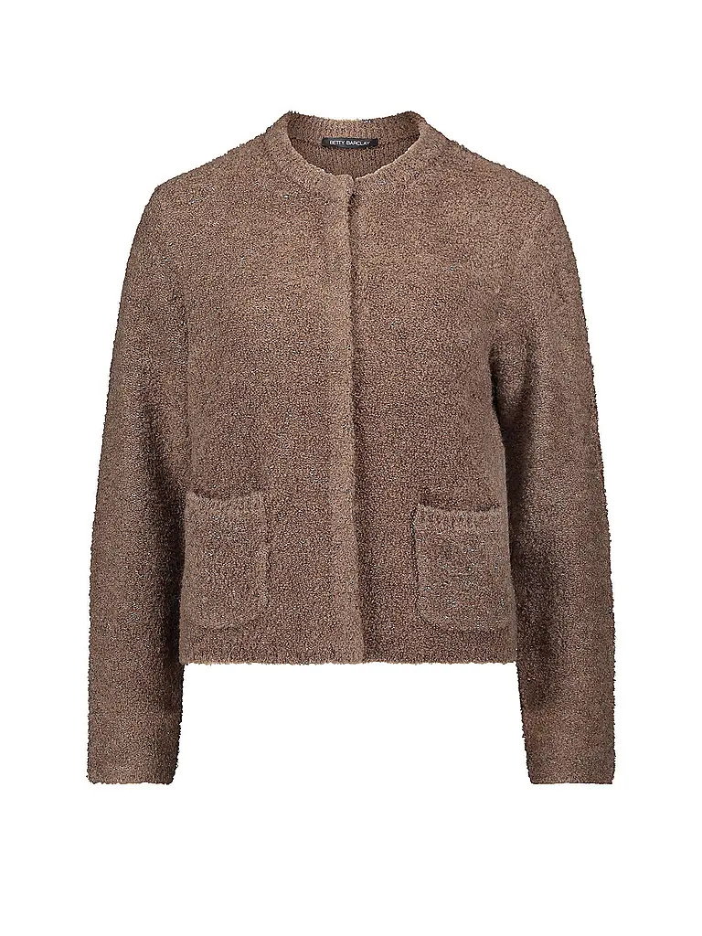 BETTY BARCLAY | Gilet en tricot | Marron