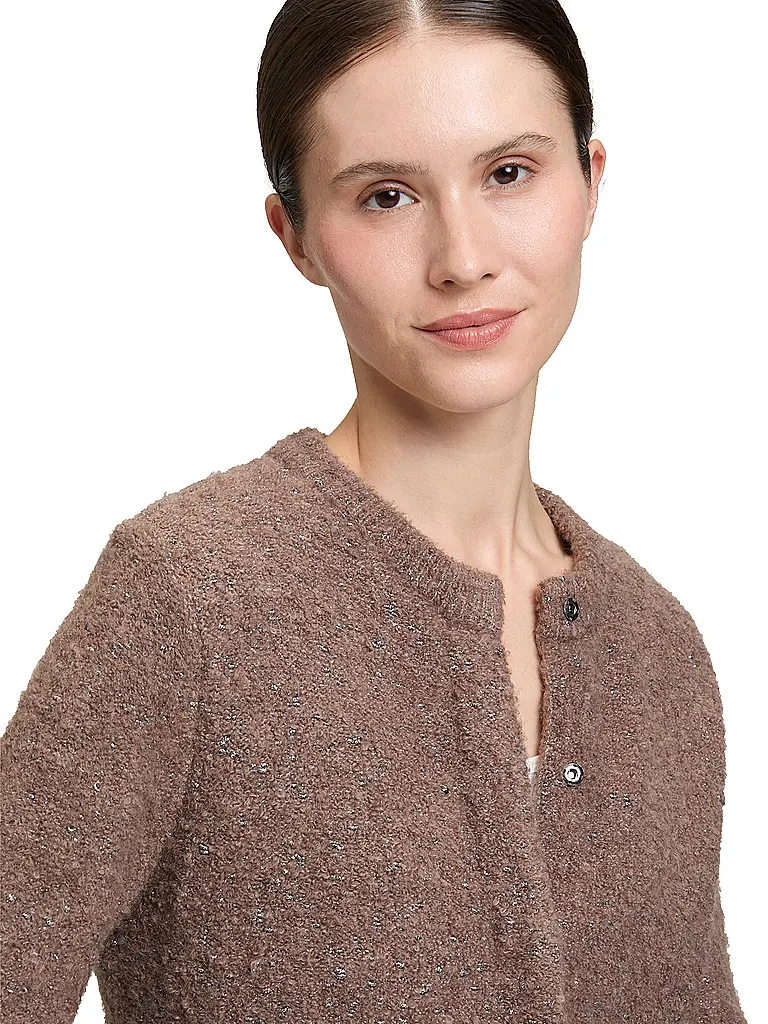 BETTY BARCLAY | Gilet en tricot | Marron