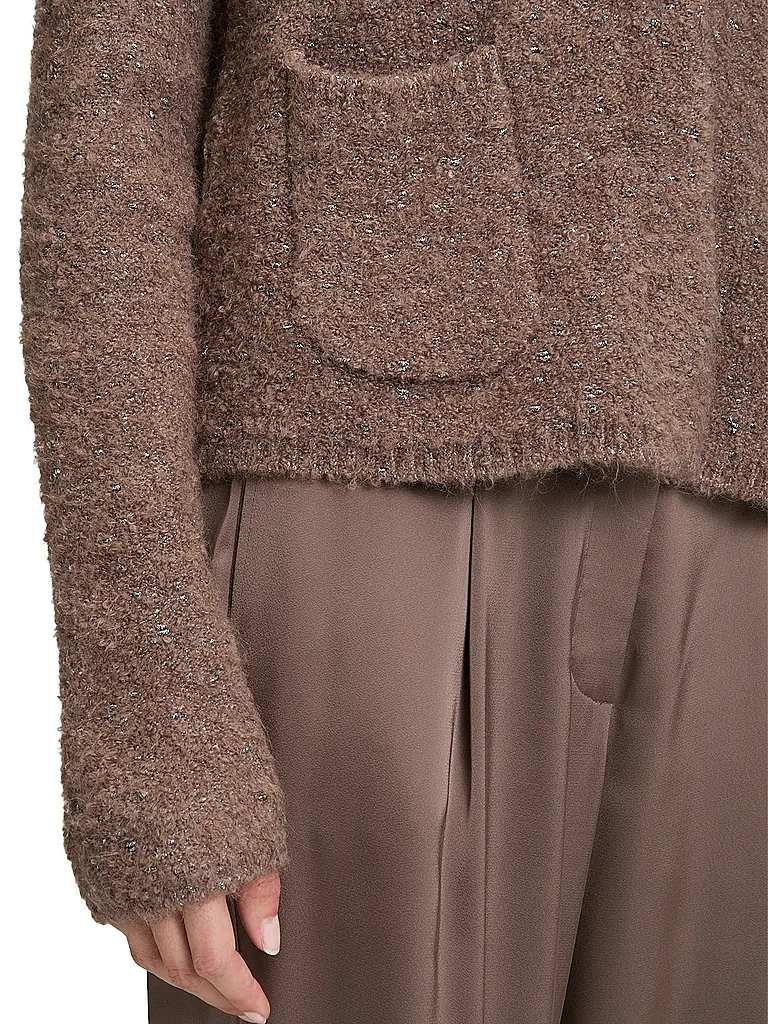 BETTY BARCLAY | Gilet en tricot | Marron