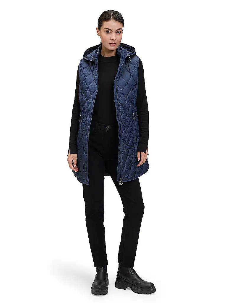 BETTY BARCLAY | Gilet matelassé | blau