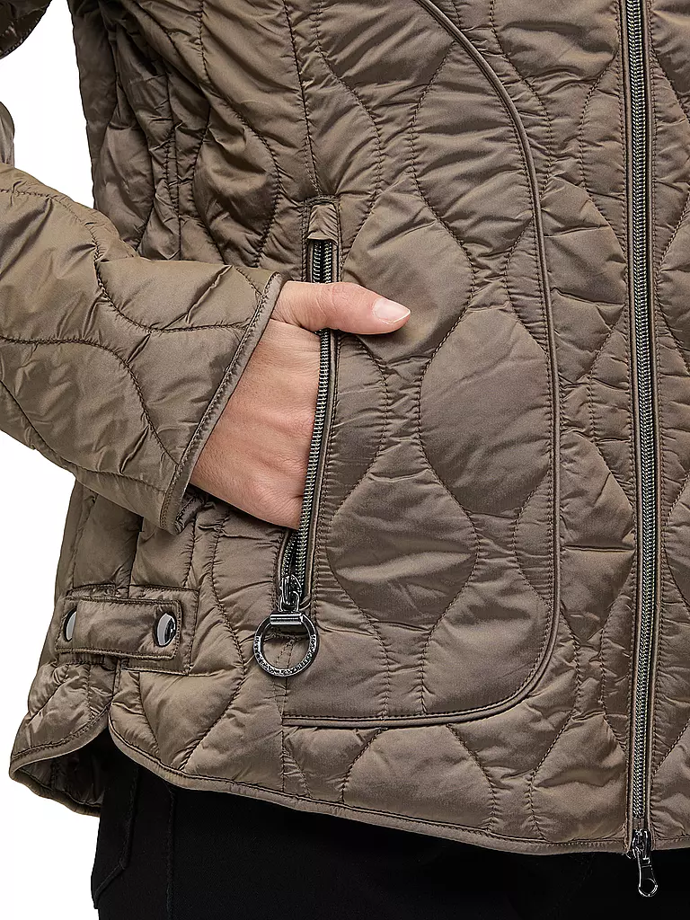 BETTY BARCLAY | Leichtsteppjacke | olive