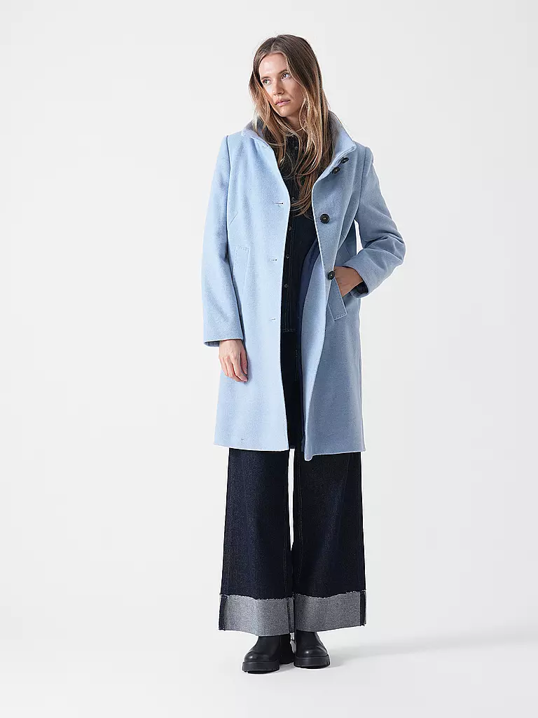 BETTY BARCLAY | Manteau en laine | Bleu clair