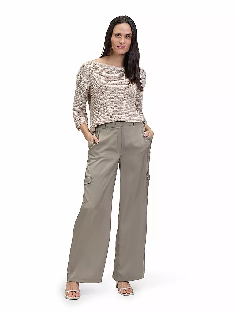 BETTY BARCLAY | Pantalon cargo | olive
