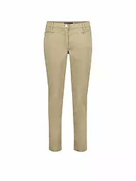 BETTY BARCLAY | Pantalon de tailleur 7/8 | Olive