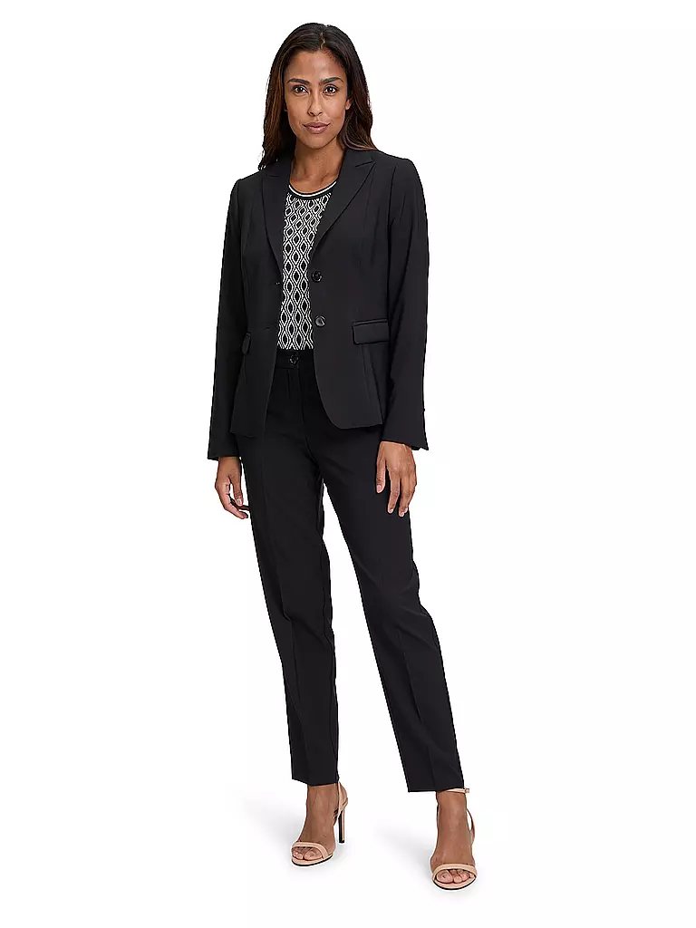BETTY BARCLAY | Pantalon de tailleur 7/8 | schwarz