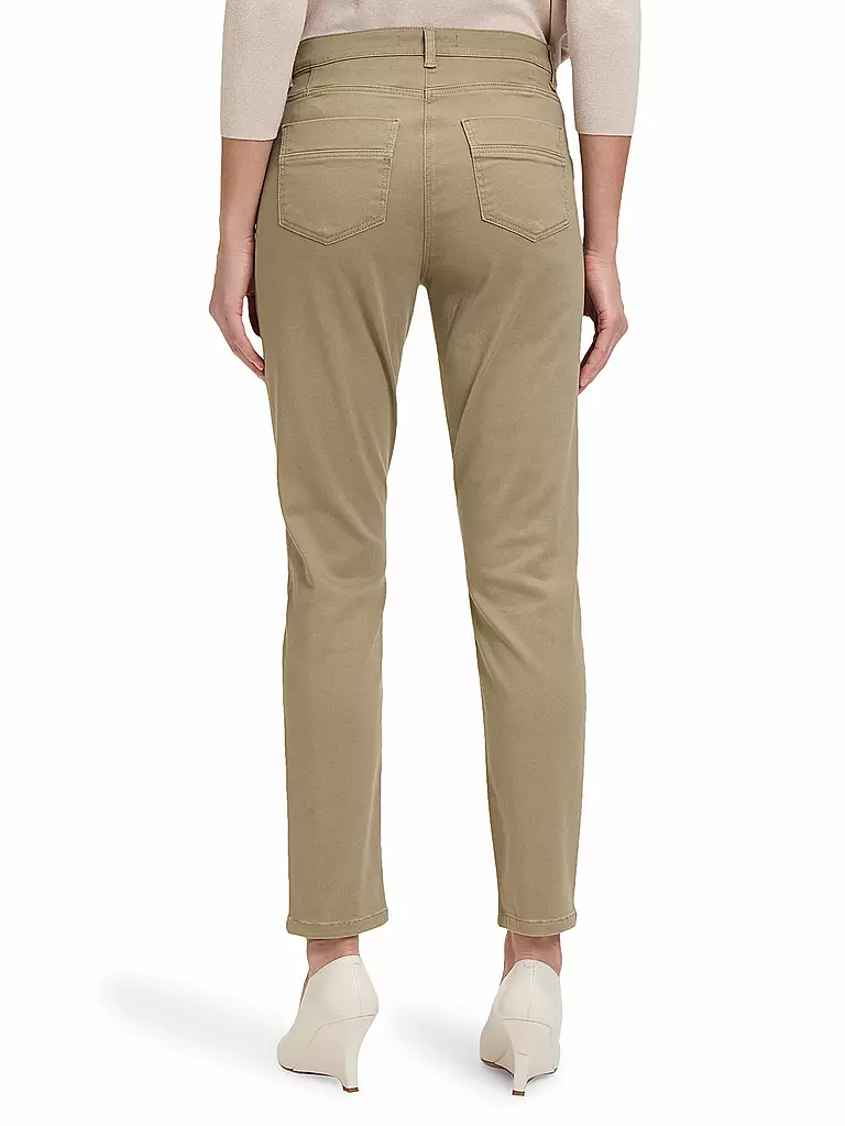 BETTY BARCLAY | Pantalon de tailleur 7/8 | olive