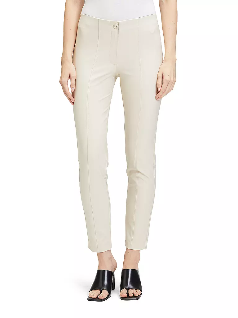 BETTY BARCLAY | Pantalon de tailleur 7/8 | beige