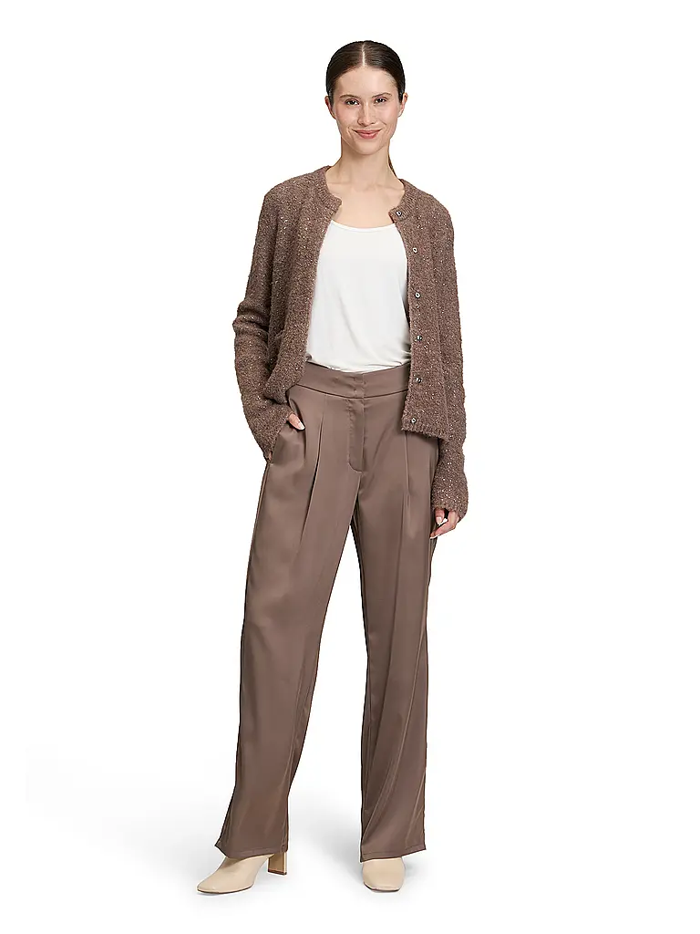 BETTY BARCLAY | Pantalon Marlene | Marron
