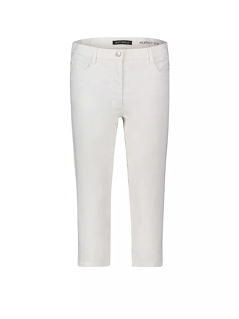 BETTY BARCLAY | Pantalon Slim Fit 3/4 | weiss