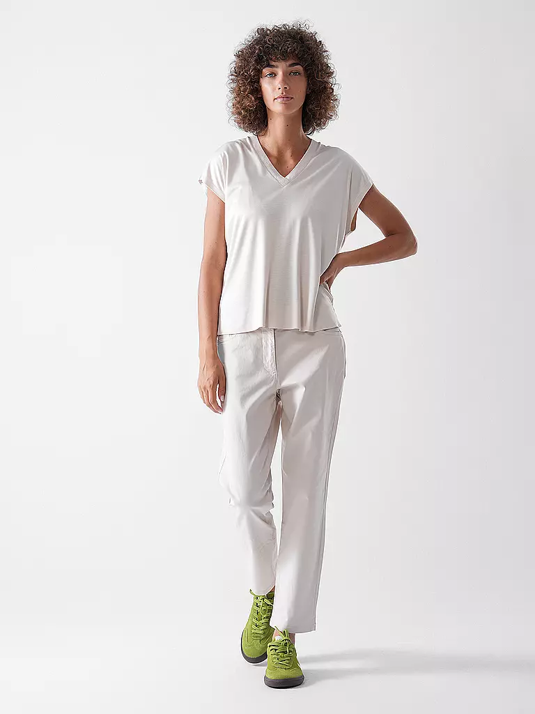 BETTY BARCLAY | Pantalon Slim Fit 3/4 | beige
