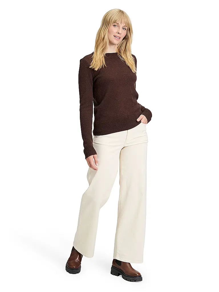 BETTY BARCLAY | Pull en cachemire | Marron