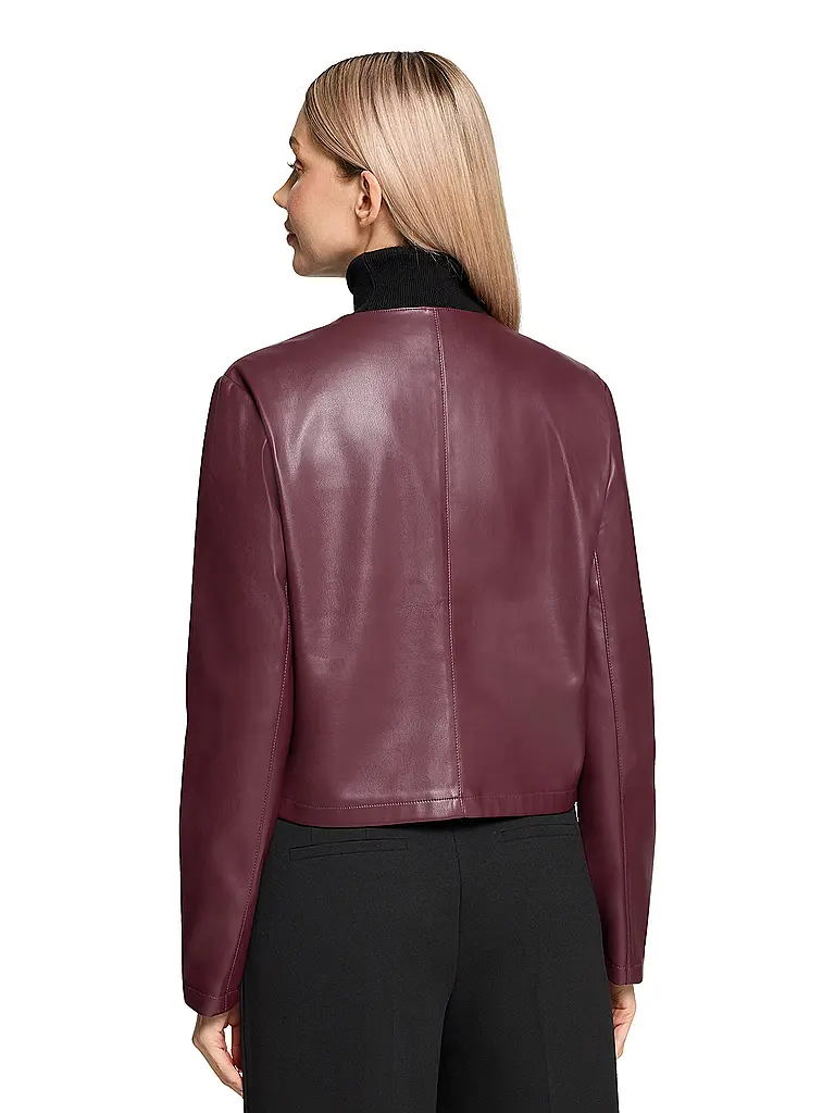 BETTY BARCLAY | Veste aspect cuir | 