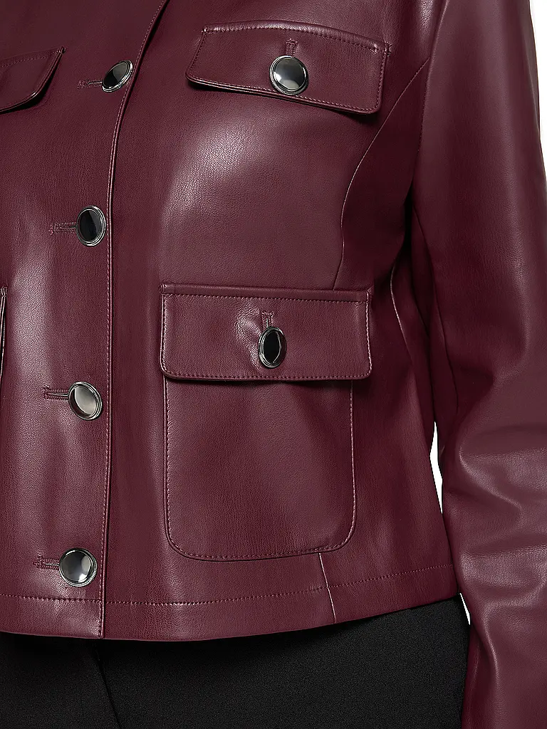 BETTY BARCLAY | Veste aspect cuir | 