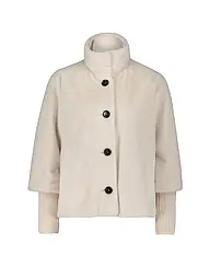 BETTY BARCLAY | Veste aspect fourrure | Crème