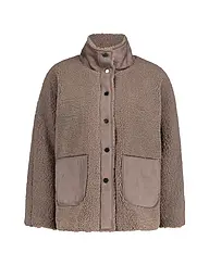 BETTY BARCLAY | Veste aspect fourrure | Marron
