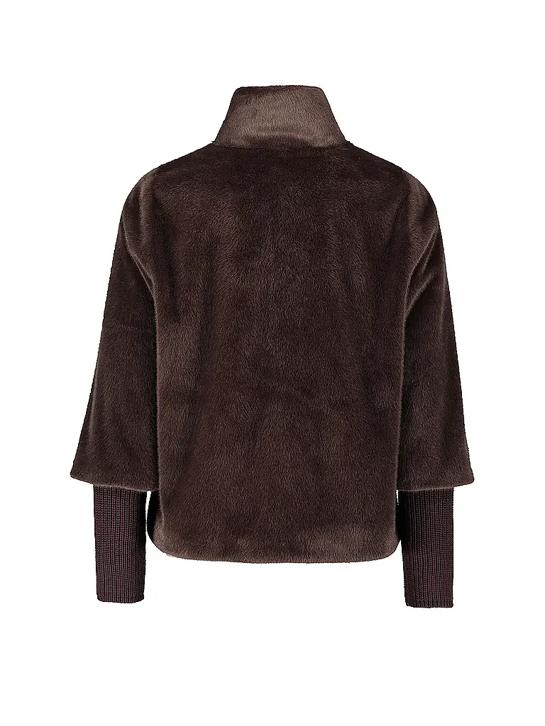BETTY BARCLAY | Veste aspect fourrure | braun