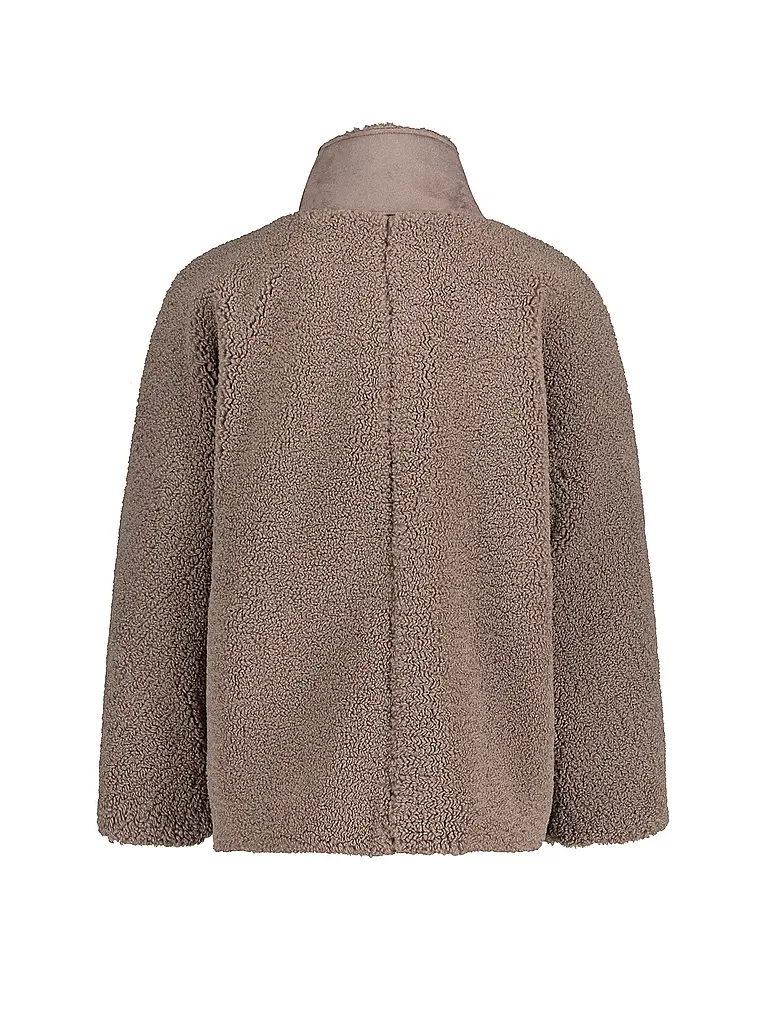 BETTY BARCLAY | Veste aspect fourrure | Marron