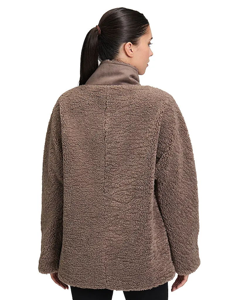 BETTY BARCLAY | Veste aspect fourrure | Marron