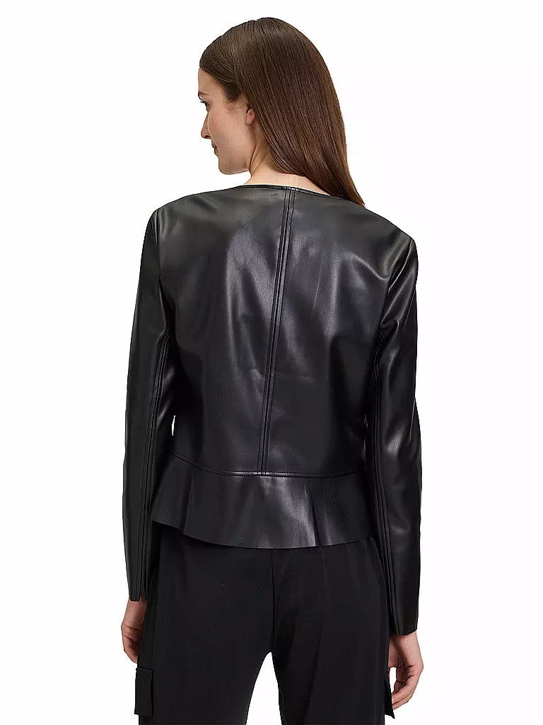 BETTY BARCLAY | Veste courte aspect cuir | 