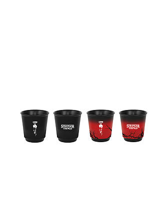 BIALETTI | Tasses, lot de 4 TRANGER THINGS
