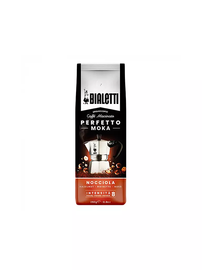 BIALETTI | Café moulu - Perfetto Moka Nocciola 250g | Marron