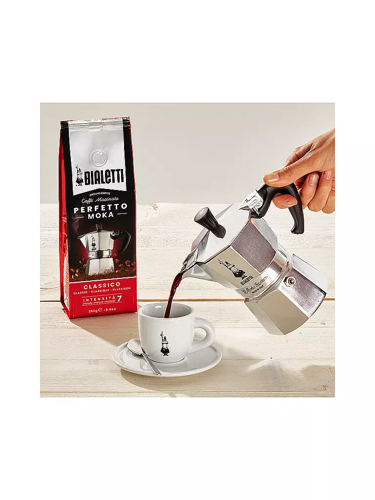 BIALETTI | Café moulu 250g PERFETTO MOKA CLASSICO | Marron
