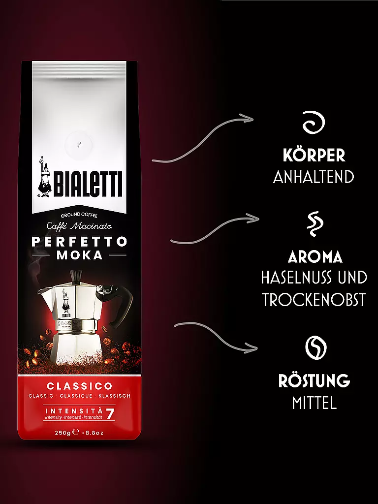 BIALETTI | Café moulu 250g PERFETTO MOKA CLASSICO | 