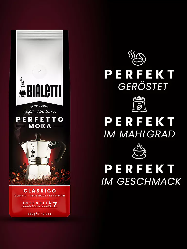 BIALETTI | Café moulu 250g PERFETTO MOKA CLASSICO | 