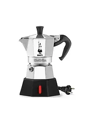 BIALETTI | Espresso électrique MOKA 2 tasses Alu / Noir | Argent
