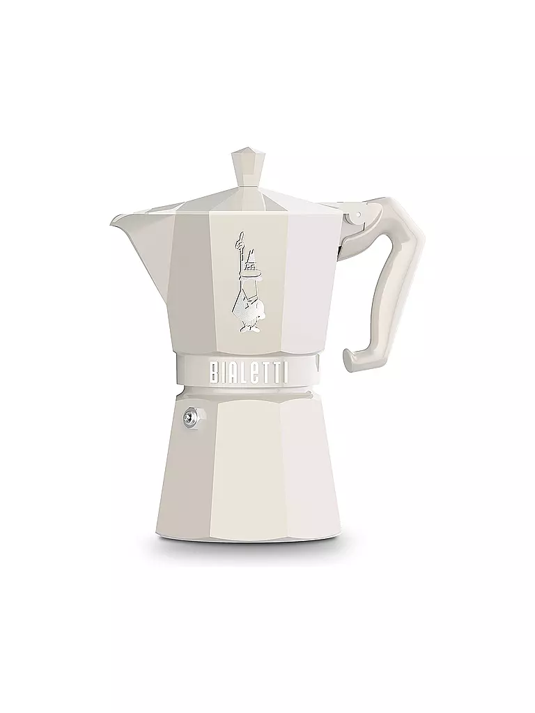 BIALETTI | Espressokocher EXCLUSIVE MOKA 3 Tassen Creme | Crème