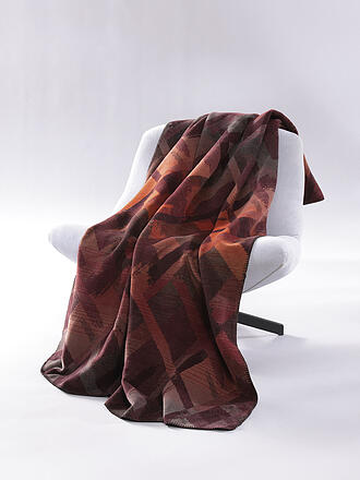 BIEDERLACK | Couverture - Plaid 150x200cm RUBY PASSION Garnet Glow