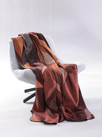 BIEDERLACK | Couverture - Plaid 150x200cm RUBY PASSION Autumn Ember