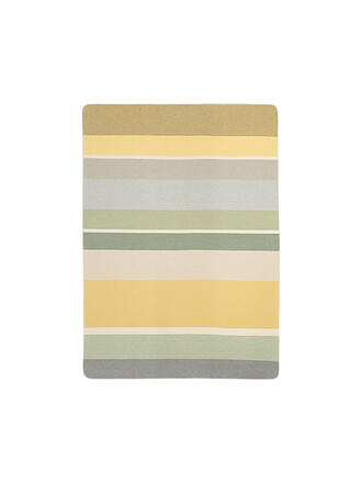 BIEDERLACK | Plaid - Couverture 150x200cm STRIPES DELIGHT Beige