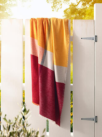 BIEDERLACK | Couvre-lit - Plaid 130x170cm GREAT SUNSET Orange