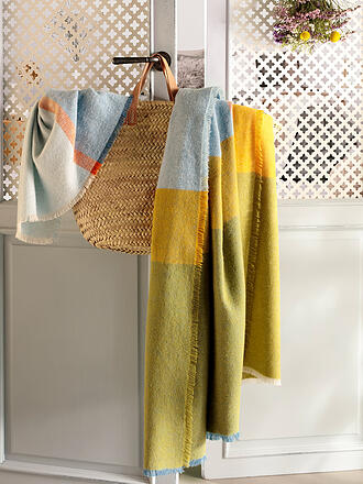 BIEDERLACK | Couvre-lit - Plaid 130x170cm GREAT BLUE Bleu