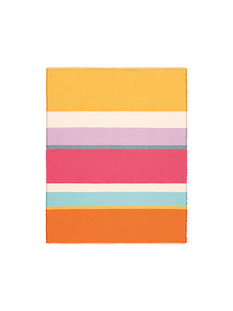 BIEDERLACK | Couvre-lit - Plaid 130x170cm NIZZA STRIPE Orange