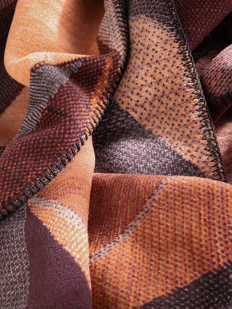 BIEDERLACK | Couverture - Plaid 150x200cm RUBY PASSION Autumn Ember | 