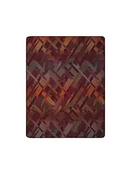 BIEDERLACK | Couverture - Plaid 150x200cm RUBY PASSION Garnet Glow | Rouge foncé