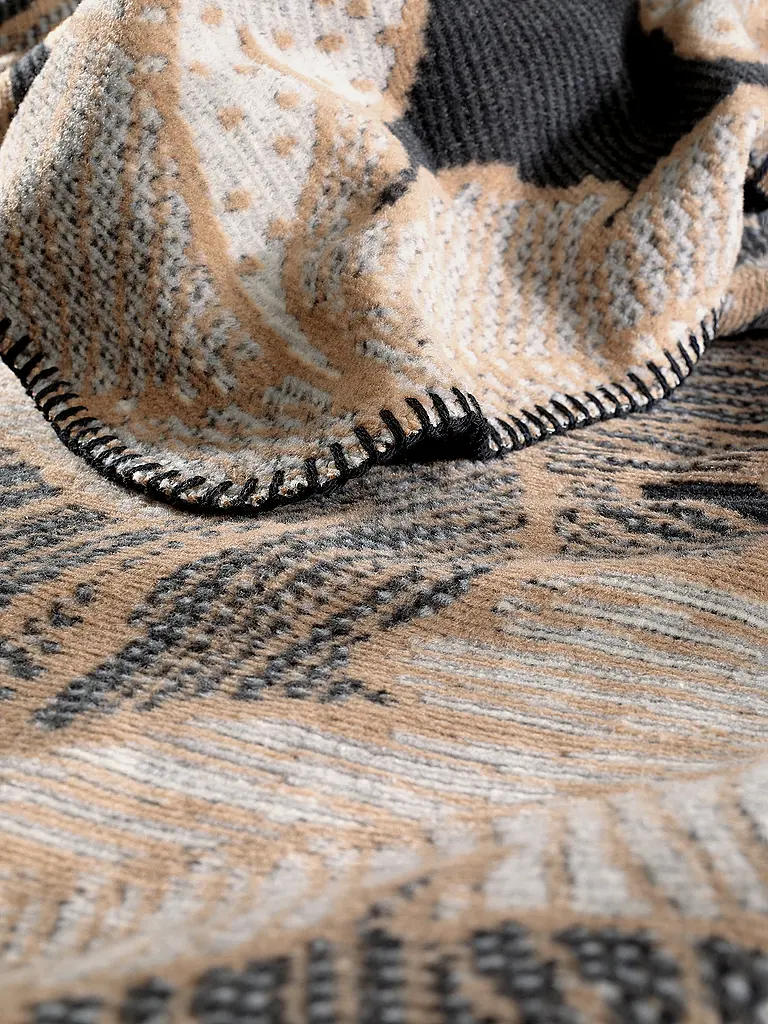 BIEDERLACK | Couverture - Plaid 150x200cm SIMPLY ELEGANT Leavy Luxe | 
