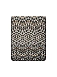BIEDERLACK | Couverture - Plaid 150x200cm SIMPLY ELEGANT Wild Lines | Marron