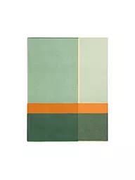 BIEDERLACK | Tagesdecke - Plaid 130x170cm EVERGREEN Great Green | Vert foncé