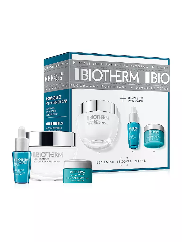 BIOTHERM | Coffret cadeau - Aquasource Hydra Barrier Routine Set 50ml / 7ml / 5ml | keine Farbe