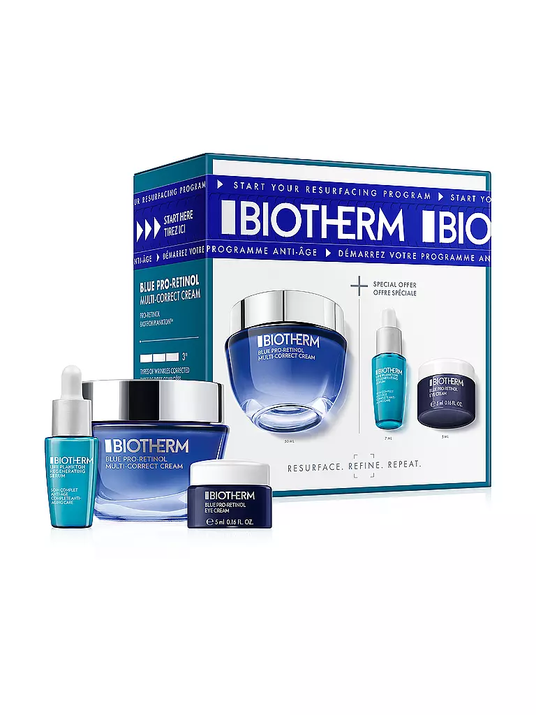 BIOTHERM | Coffret cadeau - Coffret Routine Rétinol 50ml / 7ml / 5ml | keine Farbe